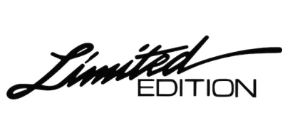 Sticker Auto "Limited Edition" 20x5 cm, Negru — Folie ORACAL
